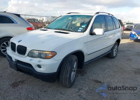 2006 BMW X5 3.0I z USA, uszkodzony, nr VIN 5UXFA13556LY25607